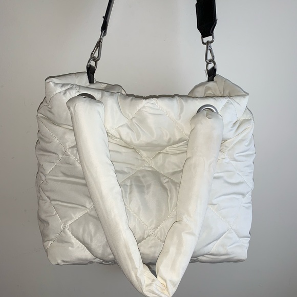 White quilted bag zara Clearance